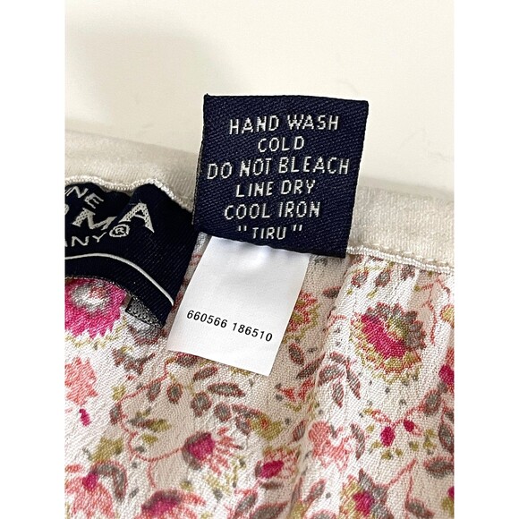 Vintage Y2K Fairy Maxi Skirt M Floral Prairie Cottage Boho Asymmetric Ruffle Hem - Picture 13 of 14